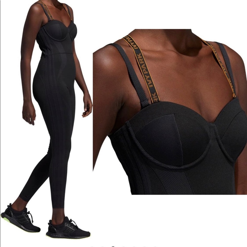 NWOT Adidas x Ivy Park Catsuit in Black size XS
